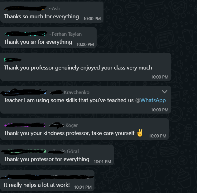 feedback review positive