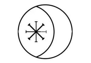 The Seax Wica symbol represents the sun, the moon, and the eight Wiccan sabbats within a circle, with specific variations existing for the deity Woden. The tradition, founded by Raymond Buckland, is a modern form of Wicca inspired by Anglo-Saxon paganism but is not a reconstructionist path.